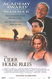 The Cider House Rules video release poster
